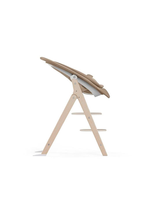 Cybex Click & Fold Klappbarer Baby Hochstuhl 4 in 1 mit Höhenverstellbar All Natural