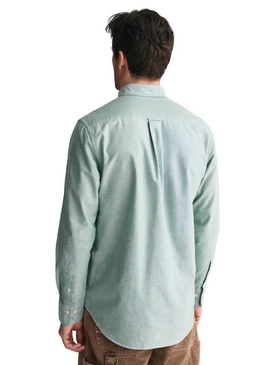 Gant Cotton Shirt Green