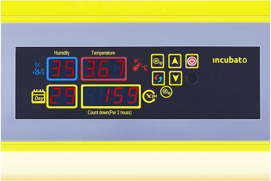 Incubator Hatching Machine Hatching Up To 96 Eggs + 120w Egg Candling Lamp