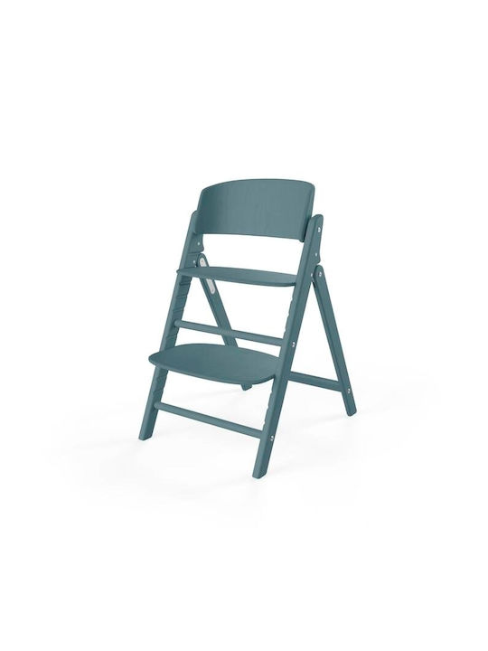 Cybex Click & Fold Klappbarer Baby Hochstuhl 4 in 1 mit Höhenverstellbar Stone Blau