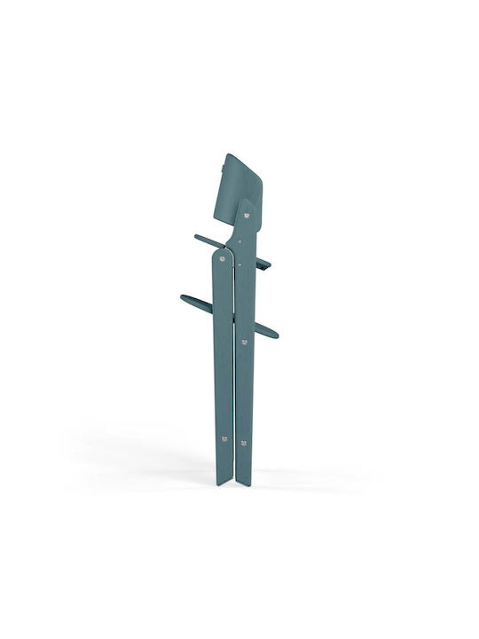 Cybex Click & Fold Klappbarer Baby Hochstuhl 4 in 1 mit Höhenverstellbar Stone Blau