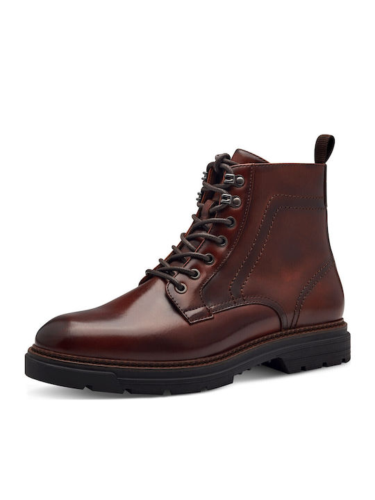 Leather Tabac Brown Men's Boots Anatomical