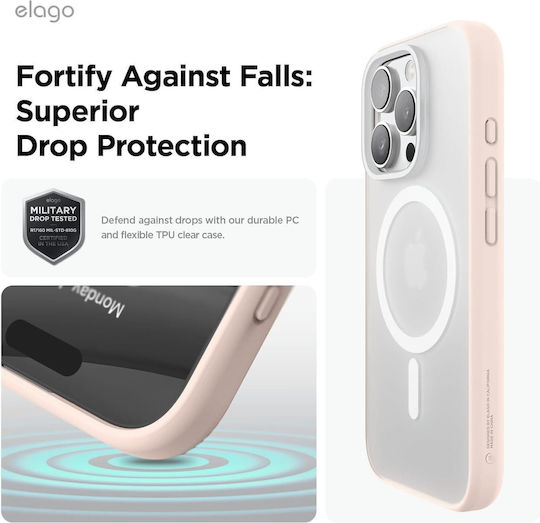 Elago Hybrid Back Cover Πλαστικό / Σιλικόνης 1.2mm Διάφανο (iPhone 16 Pro Max)