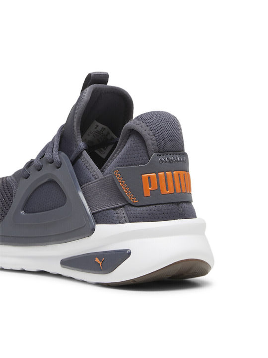 Puma Softride Enzo Evo Bărbați Pantofi sport Alergare Galactic Gray-orange-gum