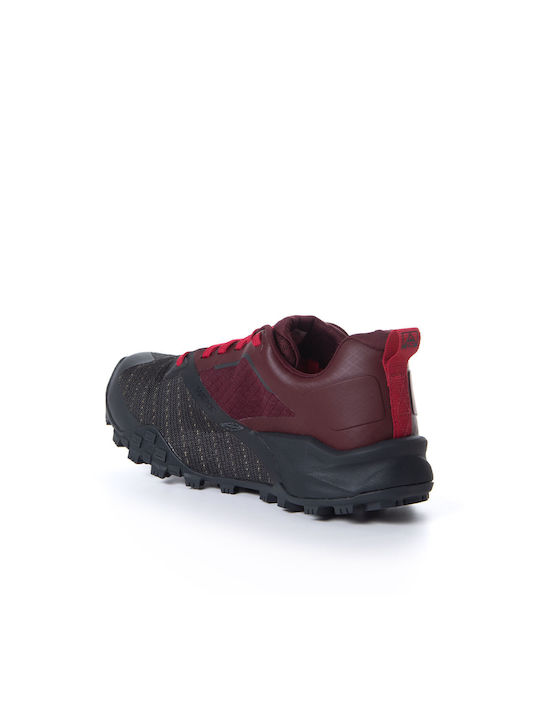 Offtrail TR Γυναικεία Αθλητικά Παπούτσια Running Γκρι Αδιάβροχα με Μεμβράνη Gore-Tex