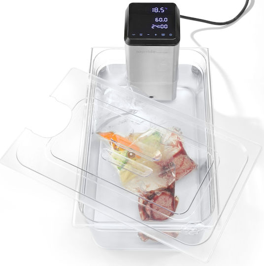Polycarbonat-Deckel Sous-vide Ausschnitt GN 1/1 Behälter Hendi 864227