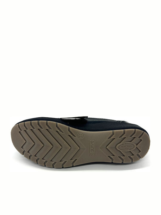 De piele Anatomici Slip-on-uri pentru femei Negru
