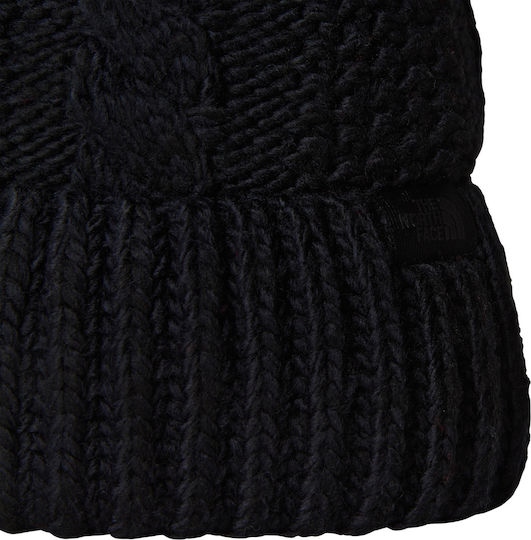 Beanie Unisex Beanie Knitted in Black color