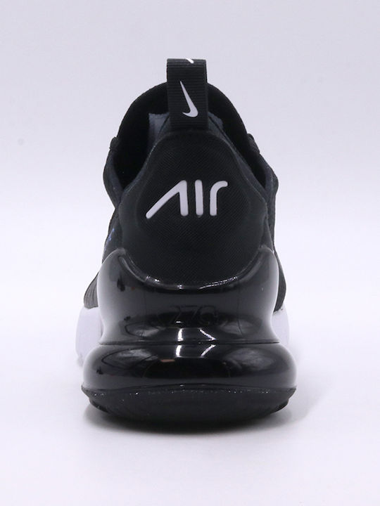 Air Max 270 Gs Αθλητικά Παιδικά Παπούτσια Running με Κορδόνια Μαύρα