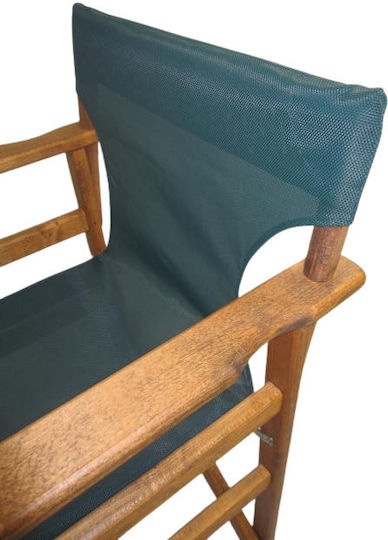 Regiestuhl Hölzernes Naxos Green 60x51x86εκ.