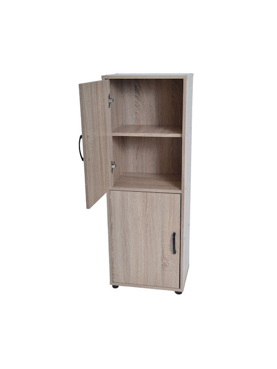 Sideboard Wooden Natural Color 40x30x112cm