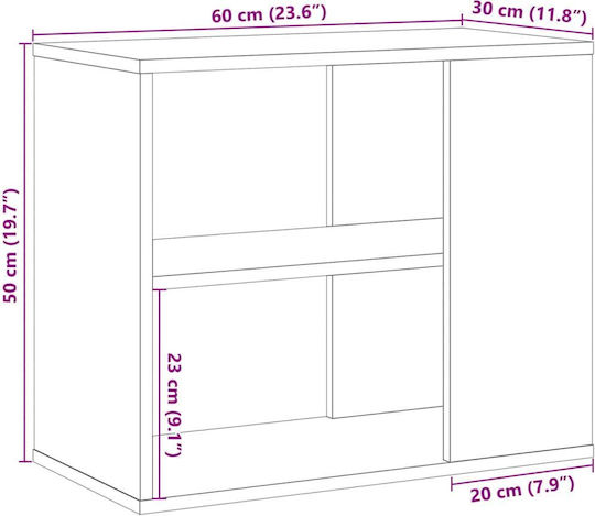 Rack de depozitare L60xW30xH50buc