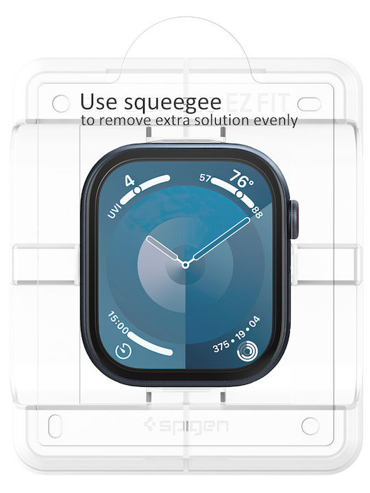 Spigen EZ Fit Screen Protector for the Apple Watch 10 / 11 (42 mm) 2pcs AFL08580