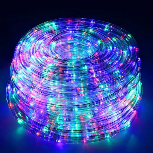 Țeavă luminată 720 Becuri 220V RGB 30m IP44