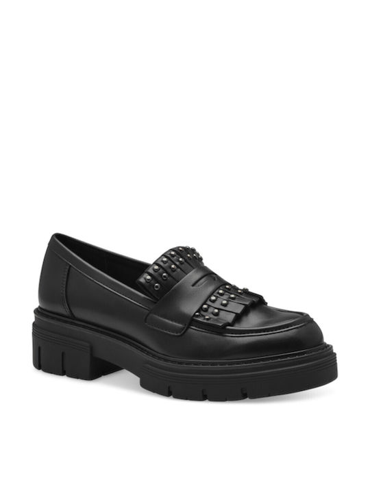 Marco Tozzi Women's Loafers in Black Color