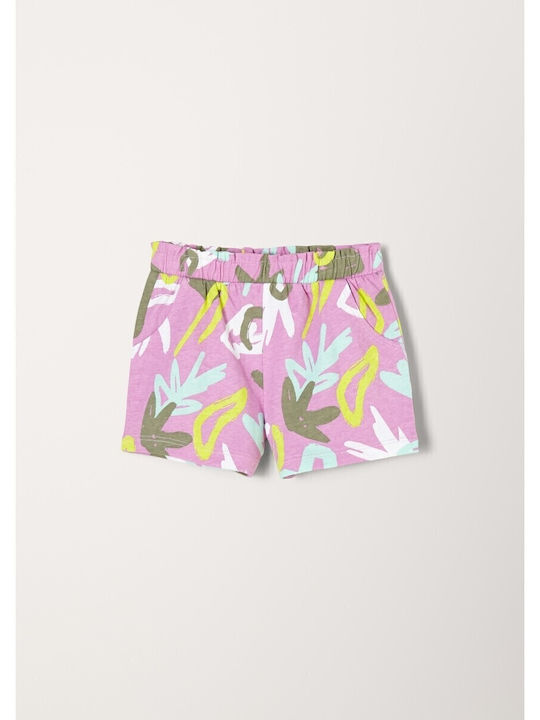 Kids' Shorts/Bermudas Fabric Fuchsia