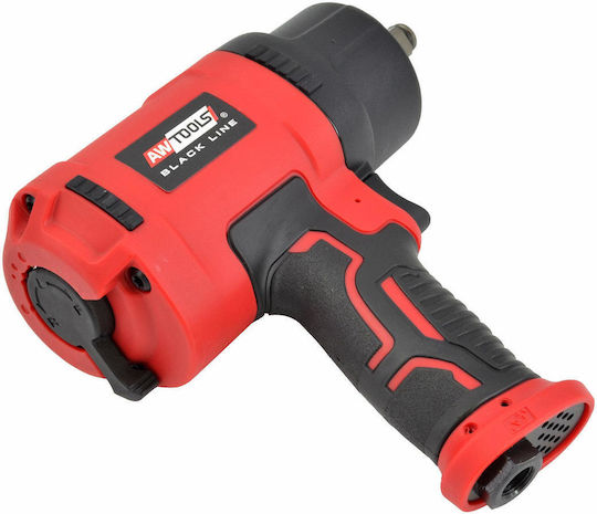 Awtools Pneumatic Impact Wrench 1/2" 1600nm Black Line