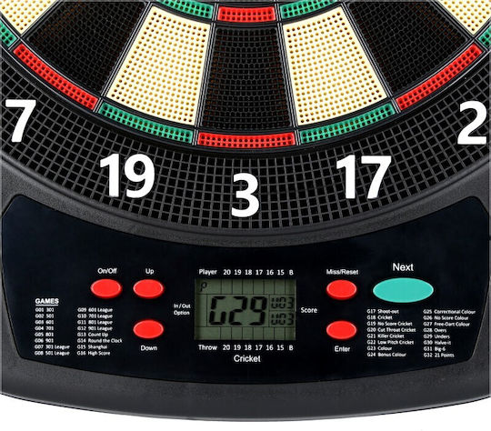Nils Fun Tde03 Electronic Darts