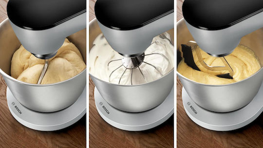 Bosch Optimum Mum9b34s27 Planetary Mixer Meat Grinder 1400w 5.5l Bowl