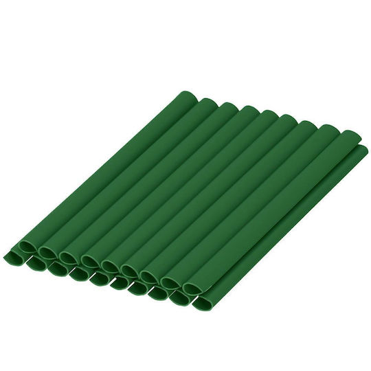 Garden Privacy Fence Panel Pvc 35 X 0.19 M Green