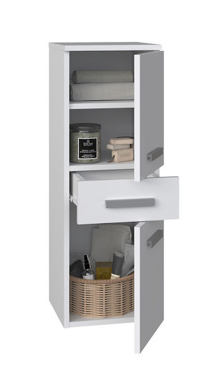 Nel V Dds White Bathroom Column