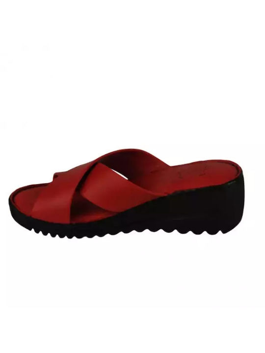 Gotsi Anatomic Anatomic Women's Platform Shoes Red