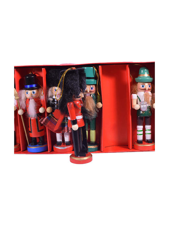 Nussknacker Hängendes Weihnachtsbaumschmuck Nussknacker Holzartig