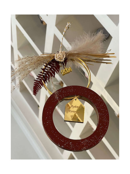 LiebeQueen Amulet Casa Portocaliu din Plexiglas 1buc