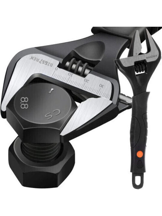 French Wrench with Adjustable Opening 35mm and Anti-Slip Handle