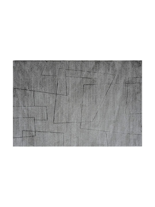 Polcarpet Alberta 328 Modern Bedroom Rugs Set Dark Grey Polcarpet alberta328ldarkgreybedset 3pcs