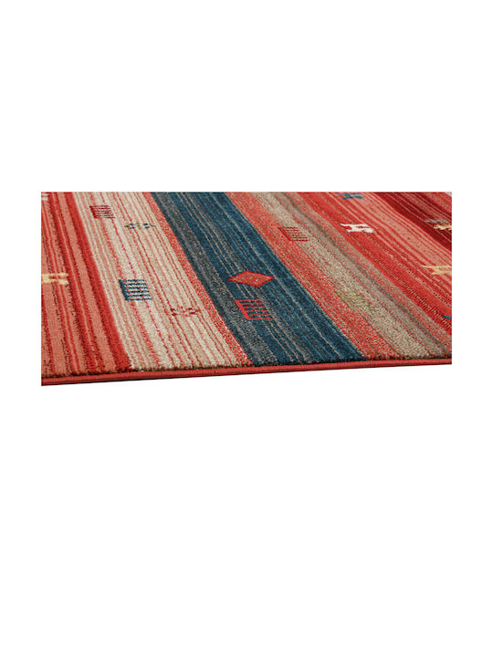 Polcarpet Oriental Kazak 724 Modern Bedroom Rugs Set Bordo Rose orientalkazak724bordo170 3pcs