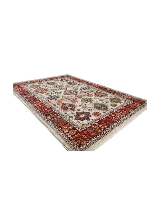 Polcarpet Οriental Kazak 695 Modern Bedroom Rugs Set Bone Bordo orientalkazak695beigebedset 3pcs