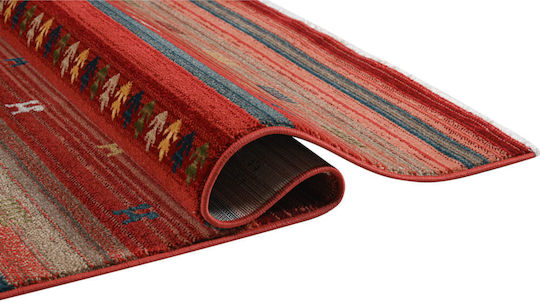 Polcarpet Oriental Kazak 724 Schlafzimmer-Teppichsets Modern Herstellerfarbe Bordo Rosa 3 Stück