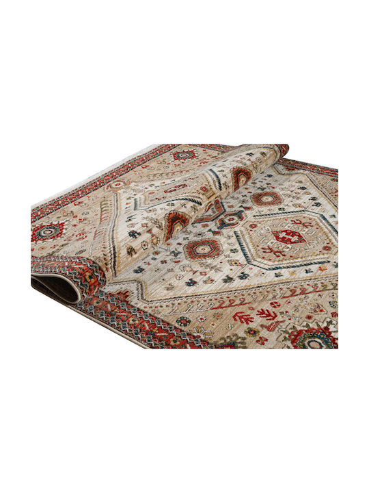 Polcarpet Oriental Kazak 714 Σετ Μοντέρνα Χαλιά Κρεβατοκάμαρας Beige Rose orientalkazak714beigebedset 3τμχ