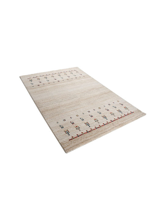 Orientalischer Kazak-Teppich 692 Knochen Beige 170x235 Polcarpet