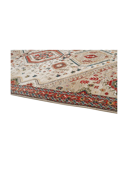 Covor Oriental Kazak 714 Bej Roz 170x235 Polcarpet