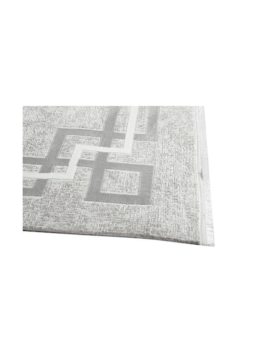 Covor Platinum 6503 Alb Gri 160x230 Polcarpet