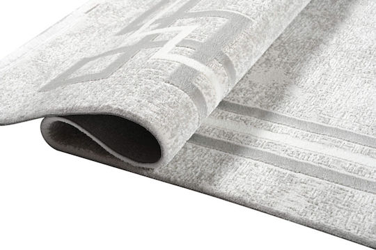 Covor Platinum 6503 Alb Gri 200x290 Polcarpet
