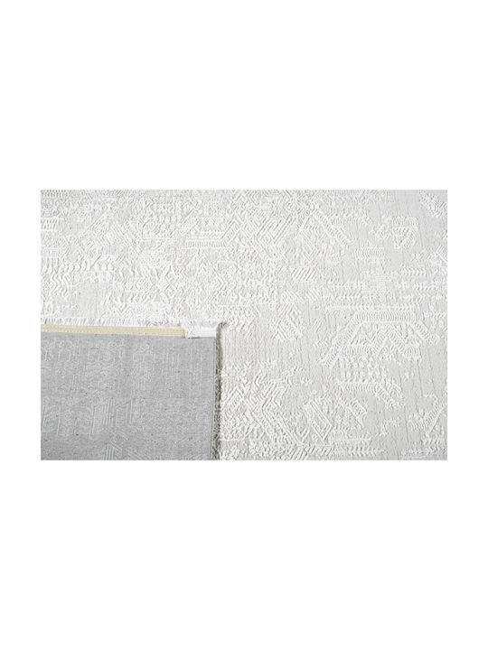 Covor Platinum 7747 Alb Gri 200x290 Polcarpet