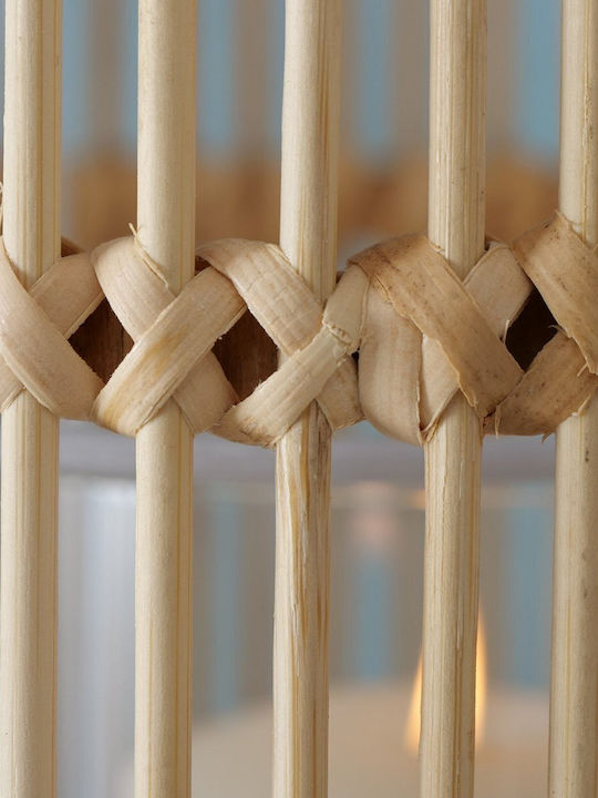 MSA Kerzenhalter-Set Holz in Beige Farbe 2Stück