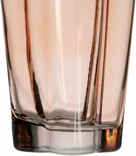 Ixia Regal Διακοσμητικό Βάζο Γυάλινο Καφέ 15x15xΥ30cm