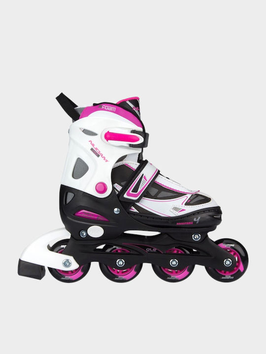 Nijdam Inline Αυξομειούμενα Rollers Πολύχρωμα Παιδικά