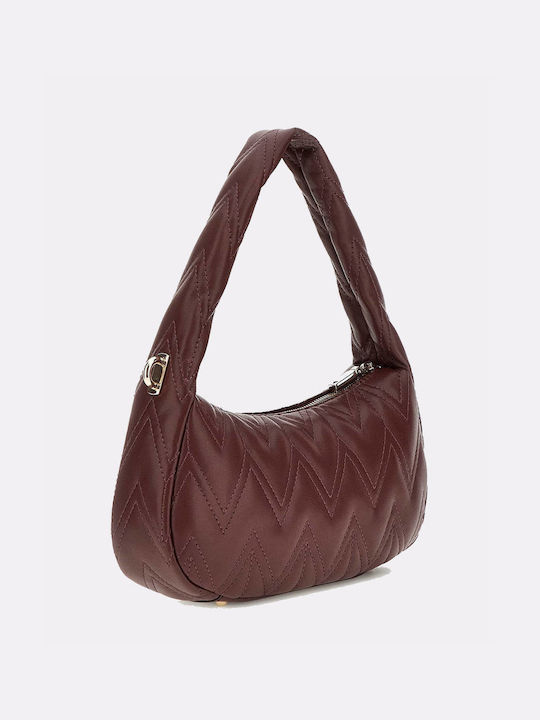 Damentasche Schultertasche Burgundisch