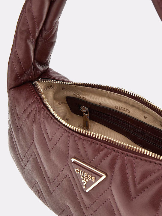Damentasche Schultertasche Burgundisch