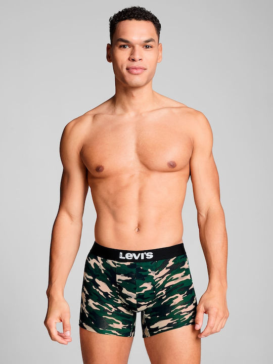 Men's Boxers Black Green Combo Camo 2Pack