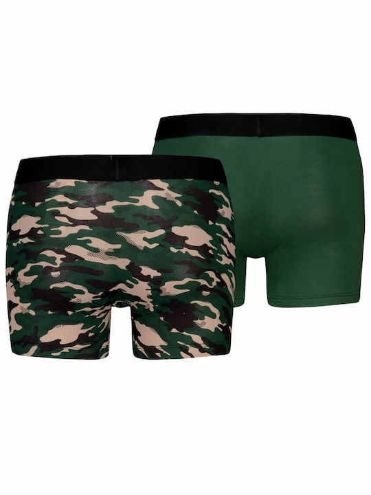 Levi's Мъжки боксерки 2Опаковка Black Green Combo