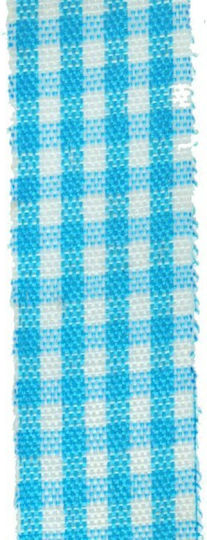 Ntampoudis material textil Panglică Carou cu lățime 15mm