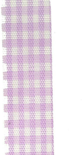 Ntampoudis material textil Panglică Carou cu lățime 15mm