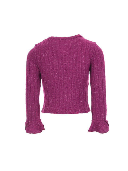 M&B Kid's Fashion Children's Sweater Long Sleeve magenta