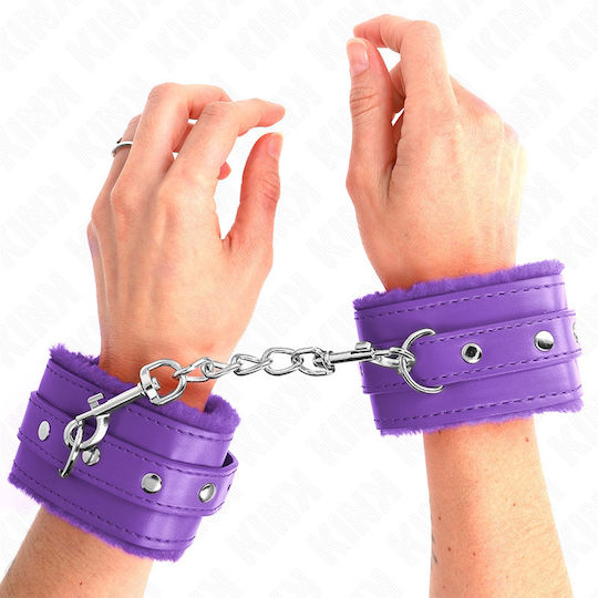 Kink Handcuffs in Purple Color